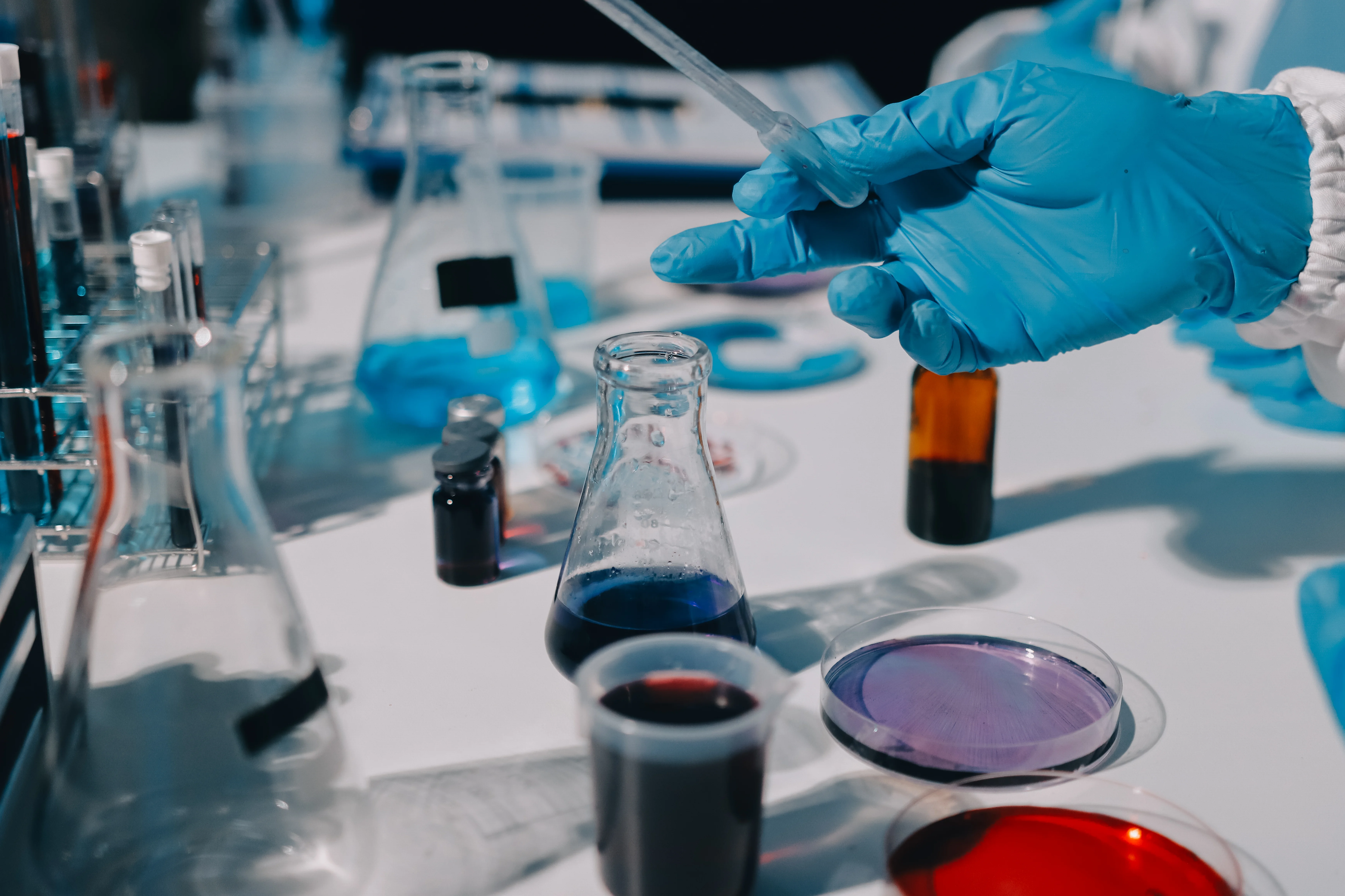 Chemical manufacturing and blending